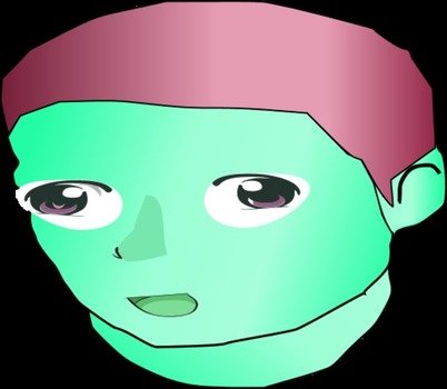 Innocent Face Clip Art N3