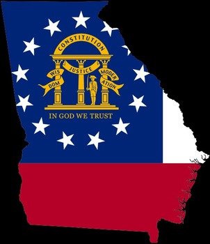 Georgia State Flag N11