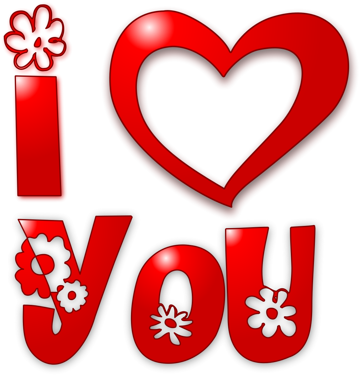 Romantic I Love You Poster Free Image Download
