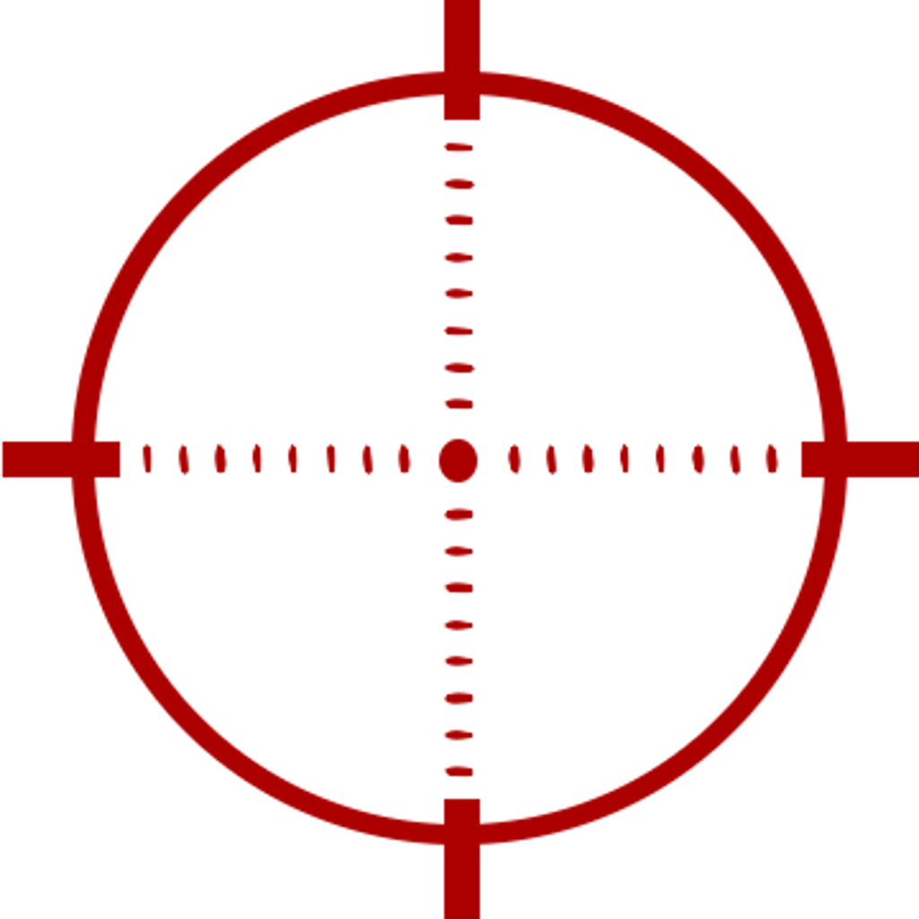 Red Crosshairs Drawing Free Image Download - roblox counter blox crosshair