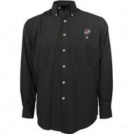 Antigua Iowa State Cyclones Black Matrix Long Sleeve Dress T Shirt