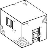 Jail Cartoon Clip Art N5