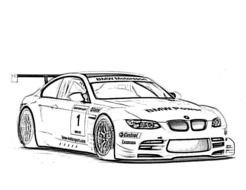 Car Coloring Pages drawing