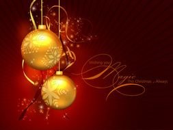 Merry Christmas Wishes drawing
