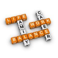 Work Life Balance Clip Art drawing