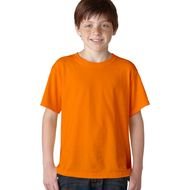 Clip art of boy is in orange t-shirt