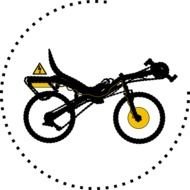 Bike Silhouette clipart drawing