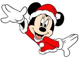 Minnie Mouse Christmas Clip Art N3