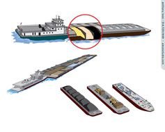 River Barge Clip Art