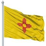 New Mexico Flag drawing