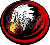 Mascot Head Of An Eagle Vector Illustration