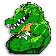 Gator Basketball Clip Art