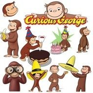 Curious George Clip Art N18