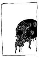Voodoo Skull Dripping By drawing