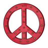 Peace Sign Marquee Light