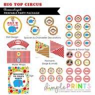 Big Top Circus Party Printables Free