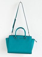 blue women bag