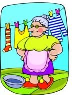 Clothesline Cartoon N2
