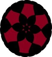Flower Motif drawing