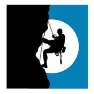 CLIMBER FREE VECTOR IMAGEeps