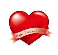 Valentines Day Red Hearts N4