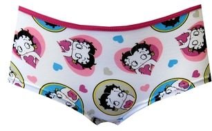 Women's panties with the image of Betty Boop