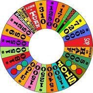 Wheel Of Fortune Lose A Turn drawing