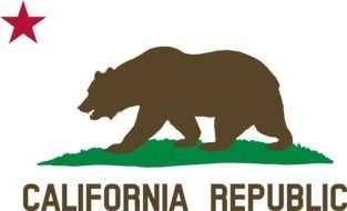 California Bear Clip Art drawing