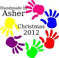 Circle Of Hands Handmade Clip Art