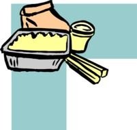 Chinese Food Border Clip Art drawing