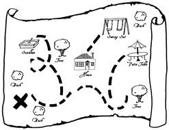 Printable Pirate Treasure Map Template