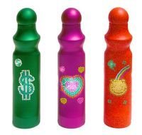 Beautiful colorful bottles clipart