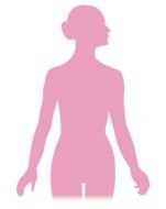 Woman, pink Silhouette