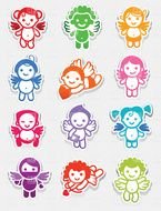 Sticker Vector Art Free drawing