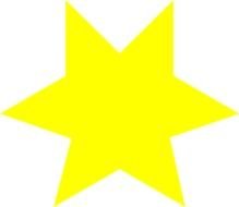 big yellow star drawing