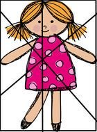 blond doll darwing