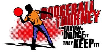 Dodgeball, poster with male player