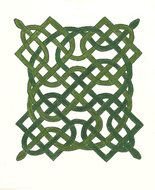 green celtic knot