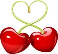 Heart Cherry Clip Art Free