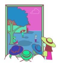 Looking Out Window Clip Art N7