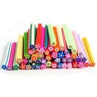Nail Art Fruit Bar Bloem Stijl Klei Accessoires