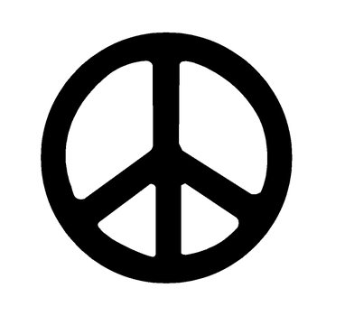 Pink Peace Sign N2