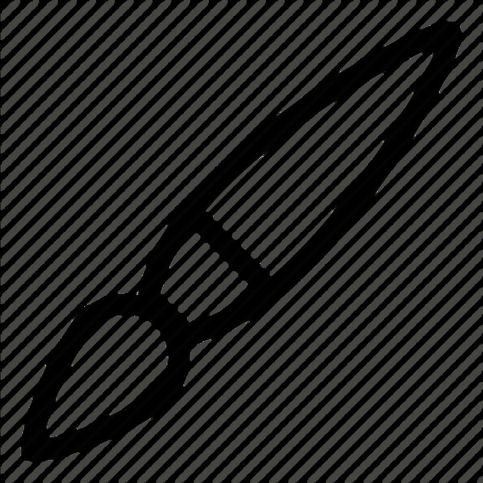 Paint Brush Line Art