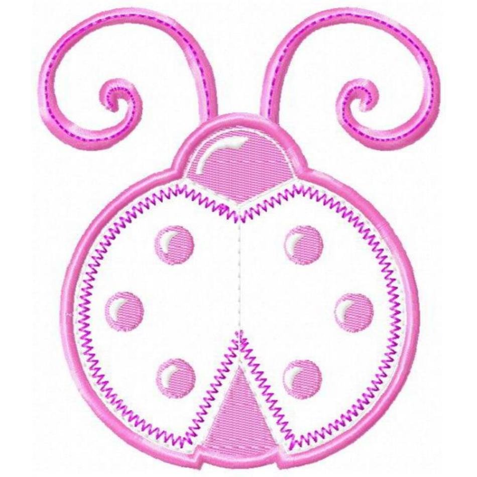 Pink Ladybug Clip Art N18
