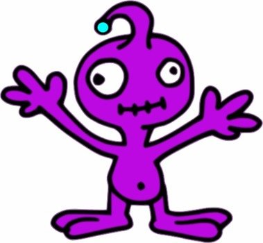 Alien Clip Art N40