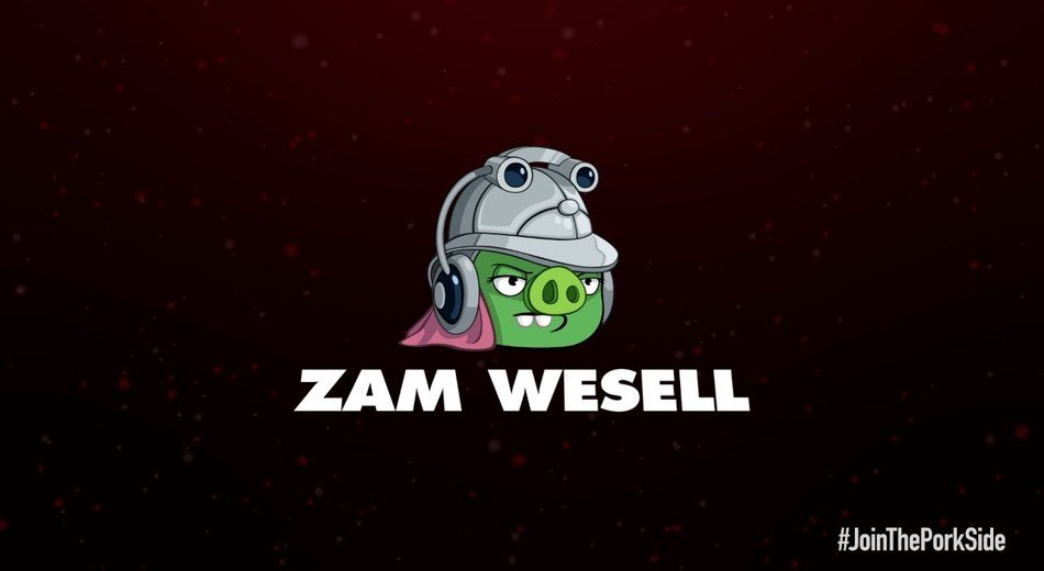 Angry Birds Star Wars 2 Characters drawing