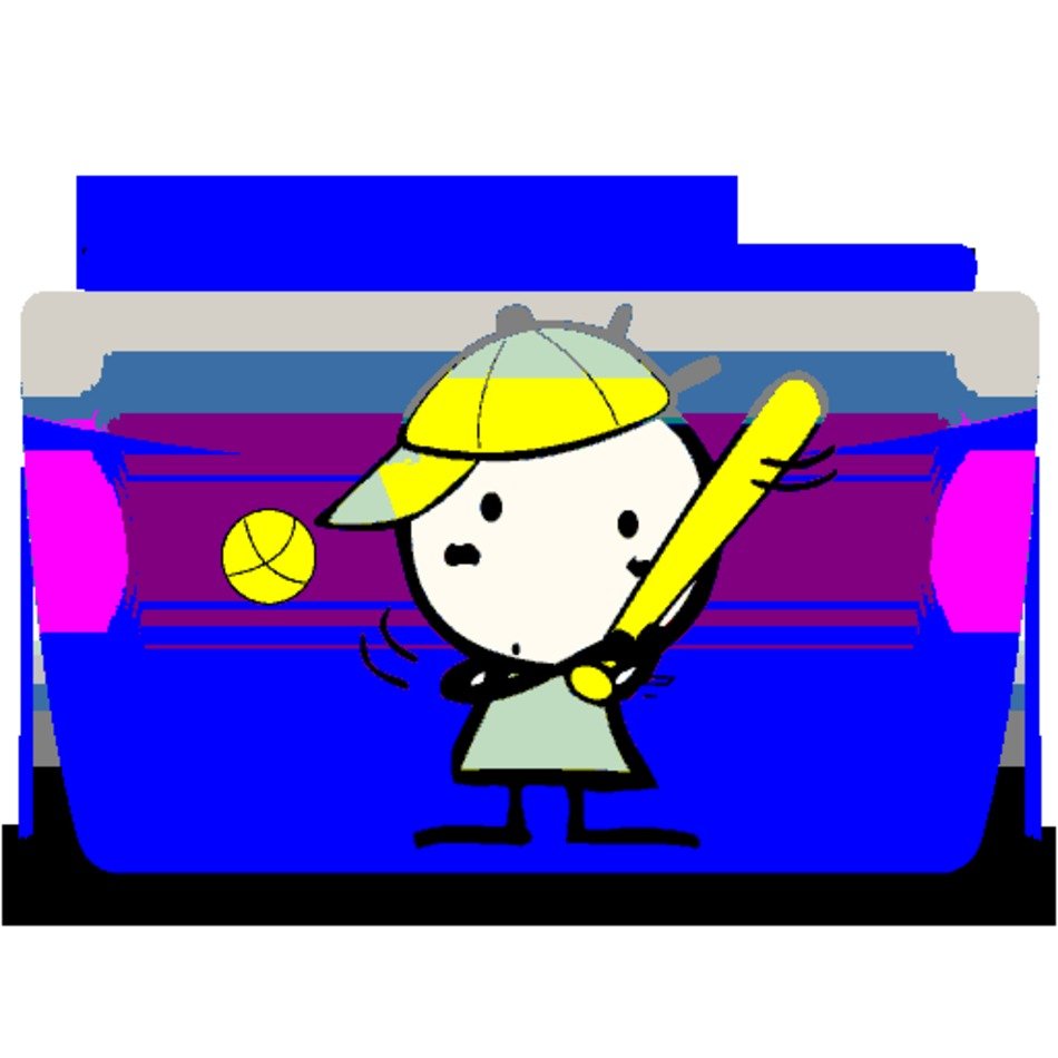 Cartoon Children Folder PNG Clipart