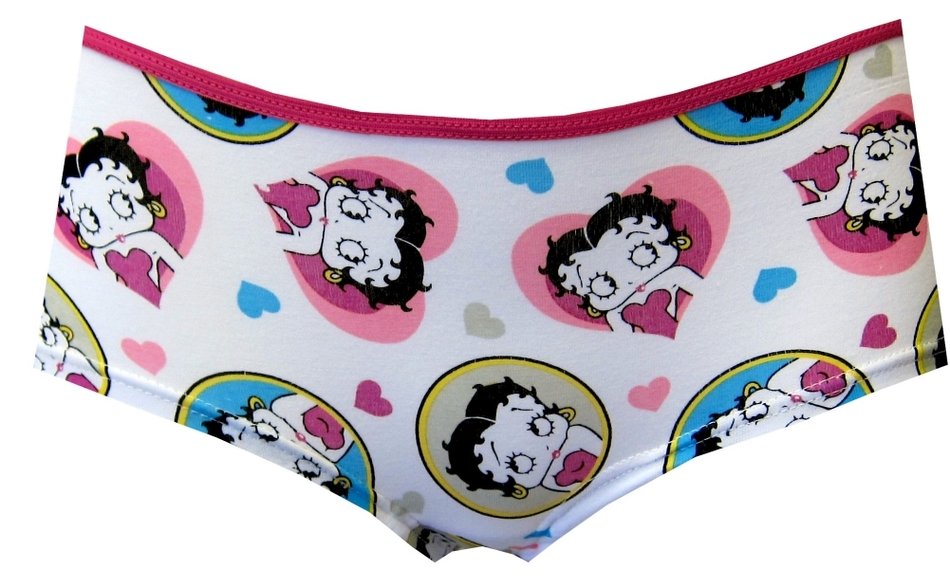 Women's panties with the image of Betty Boop