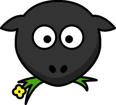 Sheep Head Clip Art N6