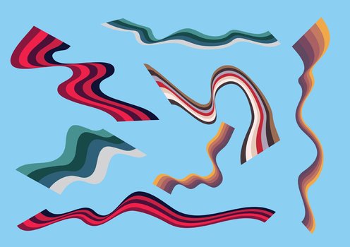Ribbon Vector Art N2